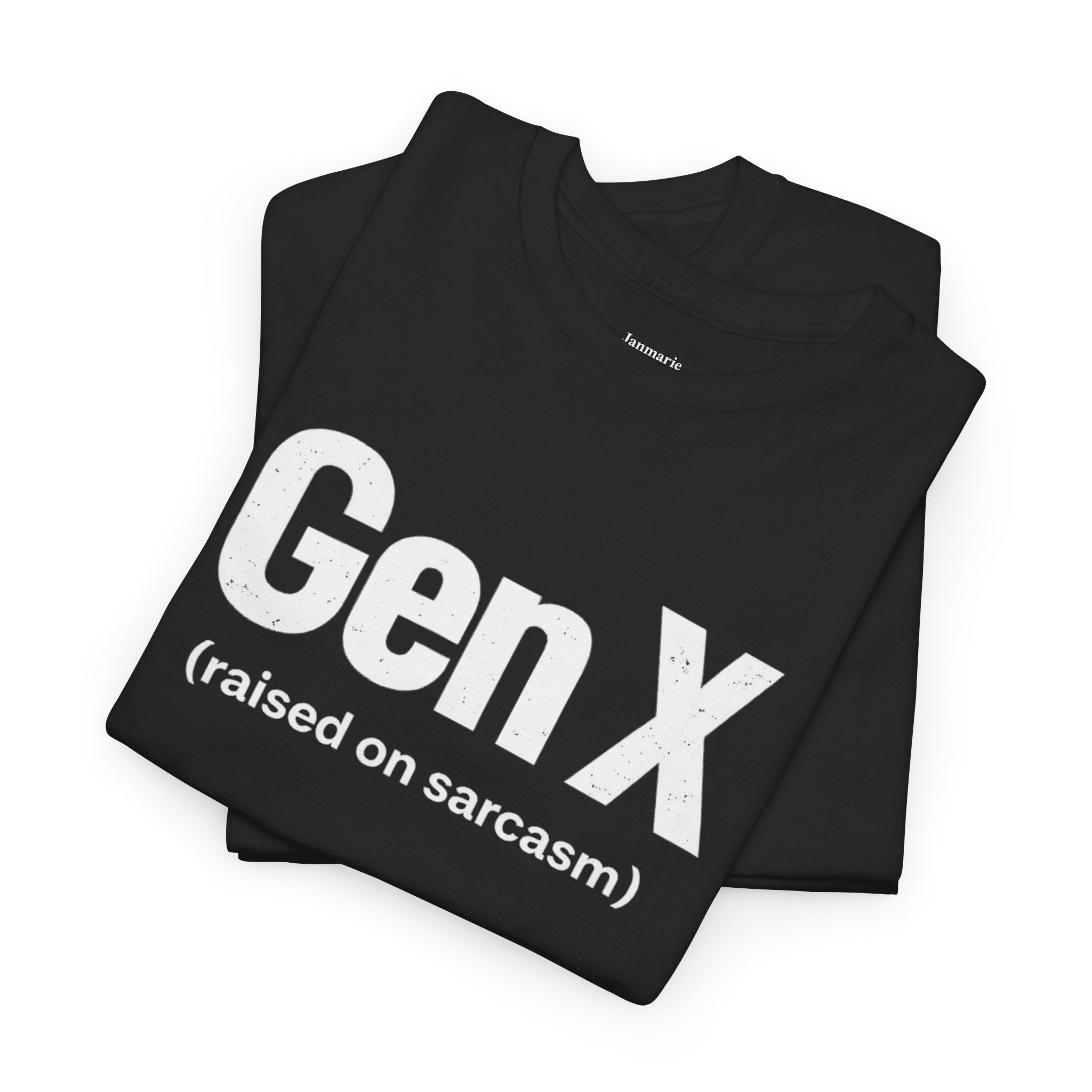 Gen X (raised on sarcasm) Tee | Generation X Shirt, Funny Sarcasm Tee