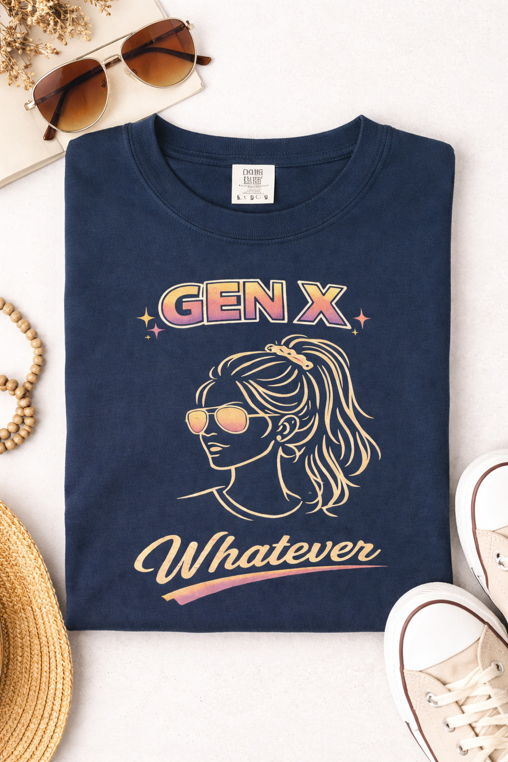 Gen X Whatever T-shirt | Comfort Colors Vintage Tee| Funny Gen X Shirt | 80s 90s Nostalgia Shirt