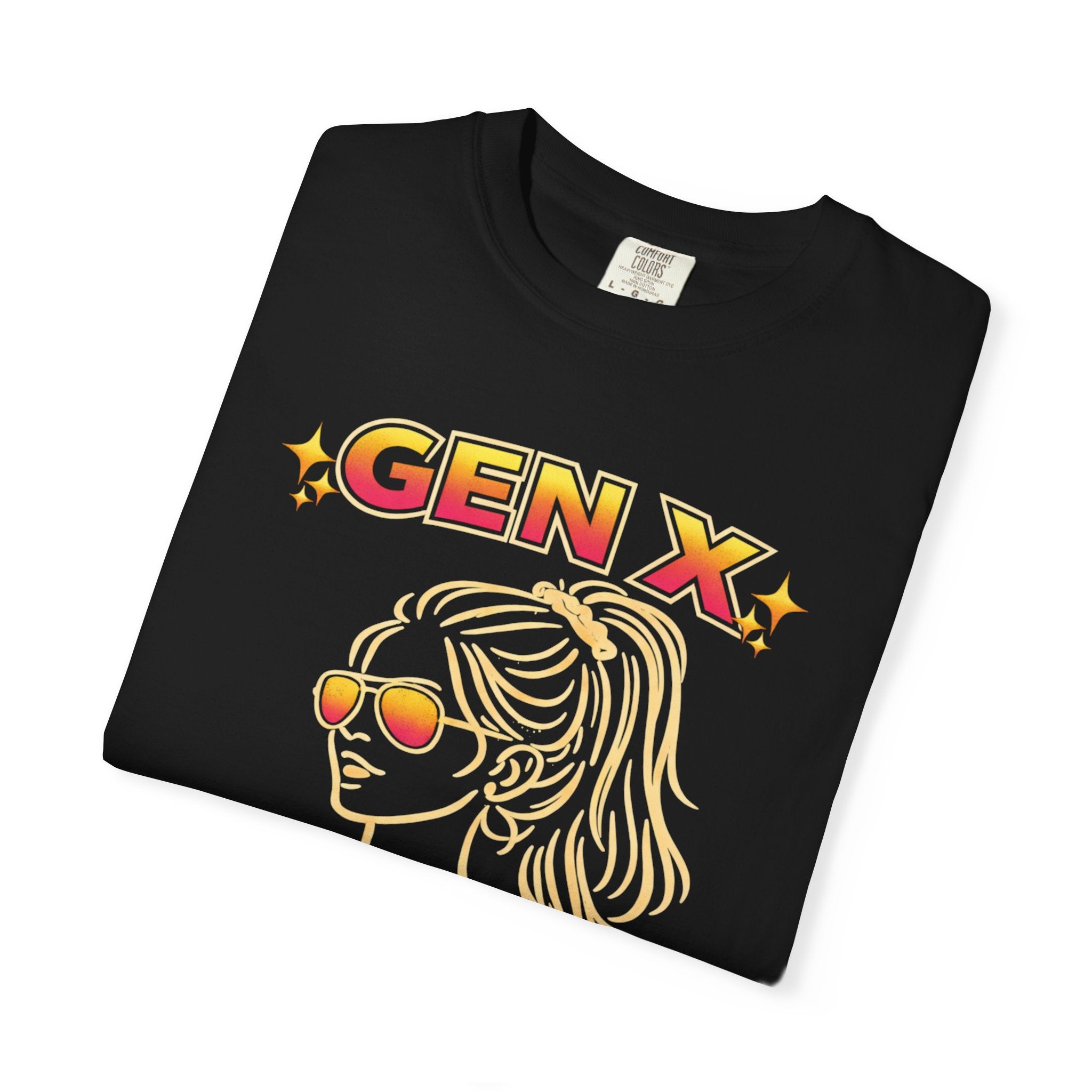 Gen X Latchkey Kid Club T-shirt | Comfort Colors, Retro 80s Neon Graphic Tee